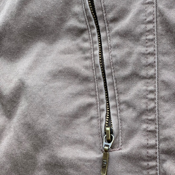 Brown/tan XL women’s cropped jacket - Picture 3 of 4